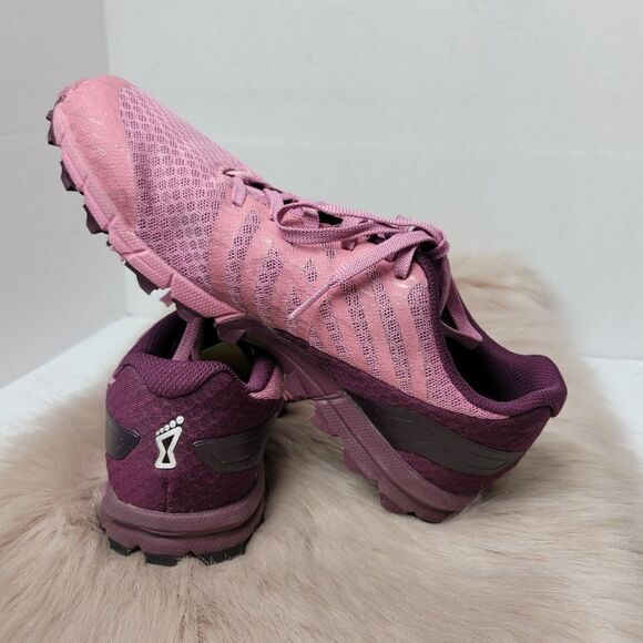 INOV8 Trailtalon 235 Light Pink Trail Running Shoes Women Size 8 - Picture 6 of 10